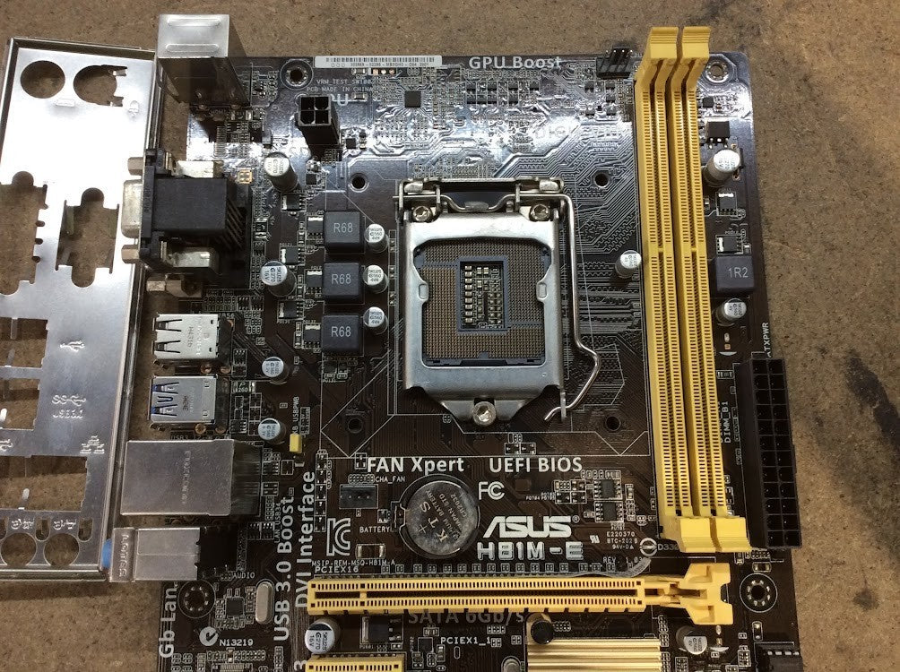 [AU Seller] ASUS H81M-E Motherboard microATX DDR3 LGA 1150 VGA DVI Intel H81