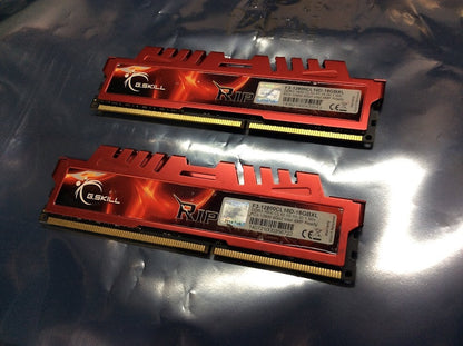 G.SKILL Ripjaws X F3-12800CL10D-16GBXL DDR3-1600 Desktop Memory KIT OF 2 [AU]