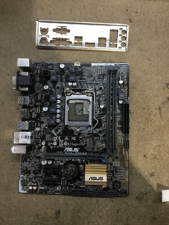 [AU]ASUS H110M-A/M.2 Motherboard micro-ATX DDR4 LGA 1151 VGA DVI HDMI Intel H110