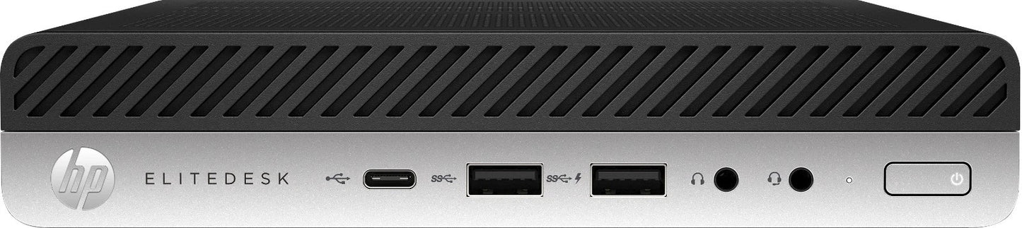 HP EliteDesk 800 G3 Deshtop Mini-PC i5-7500T @2.70GHz 8GBRAM 500GB USB-C DP A-
