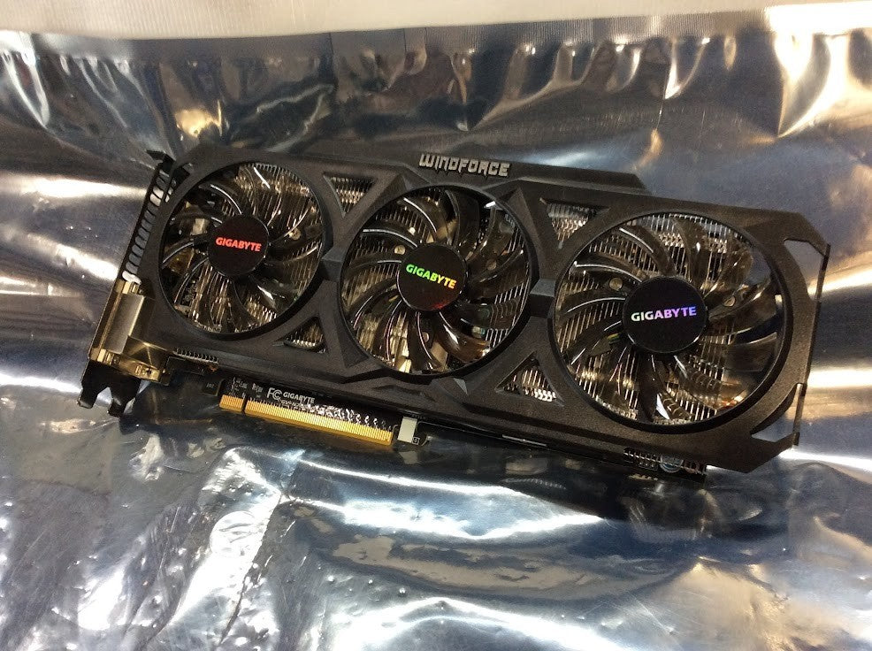 GIGABYTE GV-N760OC-2GD Graphics Card GeForce GTX 760 DVI-I DVI-D HDMI DP [AU]