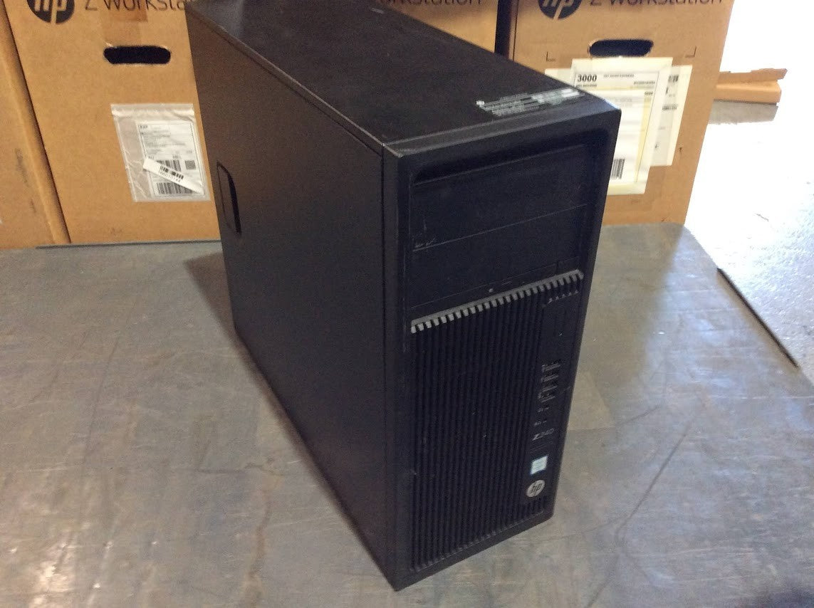 HP Z240 Tower Workstation i7-6700K+NVIDIA FX1800 8GBRAM 256GBSSD+1TB Win11 A-