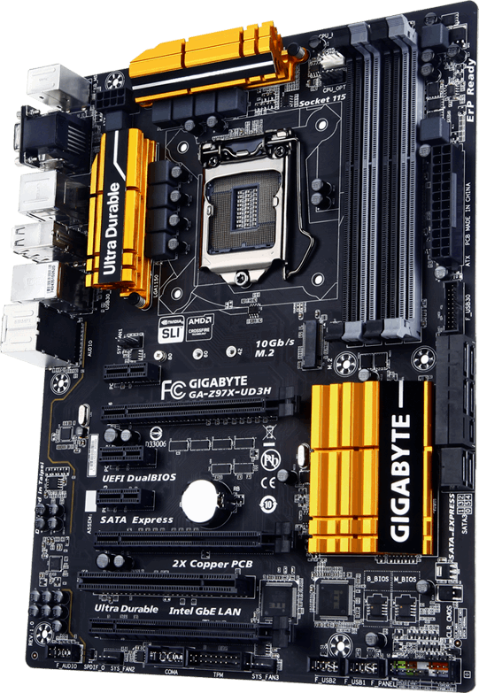 GIGABYTE GA-Z97X-UD3H Motherboard DDR3 ATX LGA 1150 DVI VGA HDMI Intel Z97 [AU]