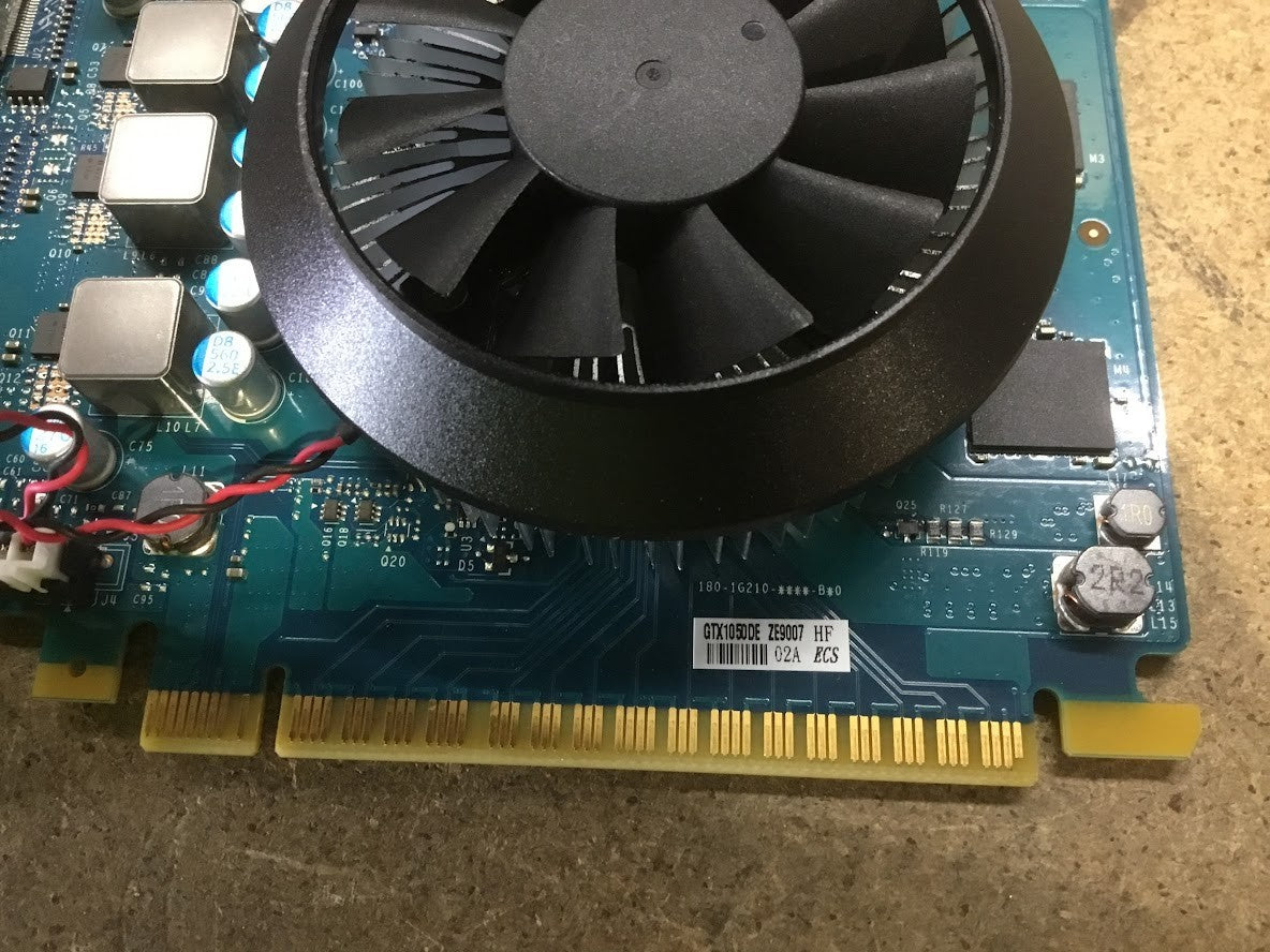 Nvidia GeForce GTX1050 DE ZE9007 HF GDDR5 Graphics Card DP DVI HDMI Au Seller