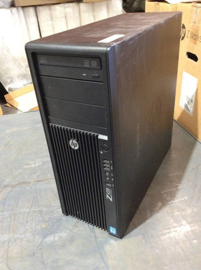 HP Z420 Workstation w/Liquid CPU Cooler E5-1620+NVIDIA 4000 16GB 256GBSSDW11 A-