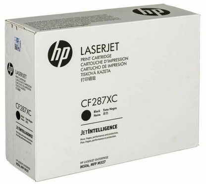 New HP LaserJet CF287XC Black Toner Cartridge for HP M506/MFP M527/Pro M501