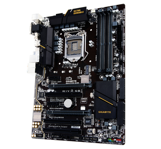 GIGABYTE GA-Z170-D3H Motherboard ATX LGA 1151 HDMI DVI VGA USB-C Intel Z170 [AU]
