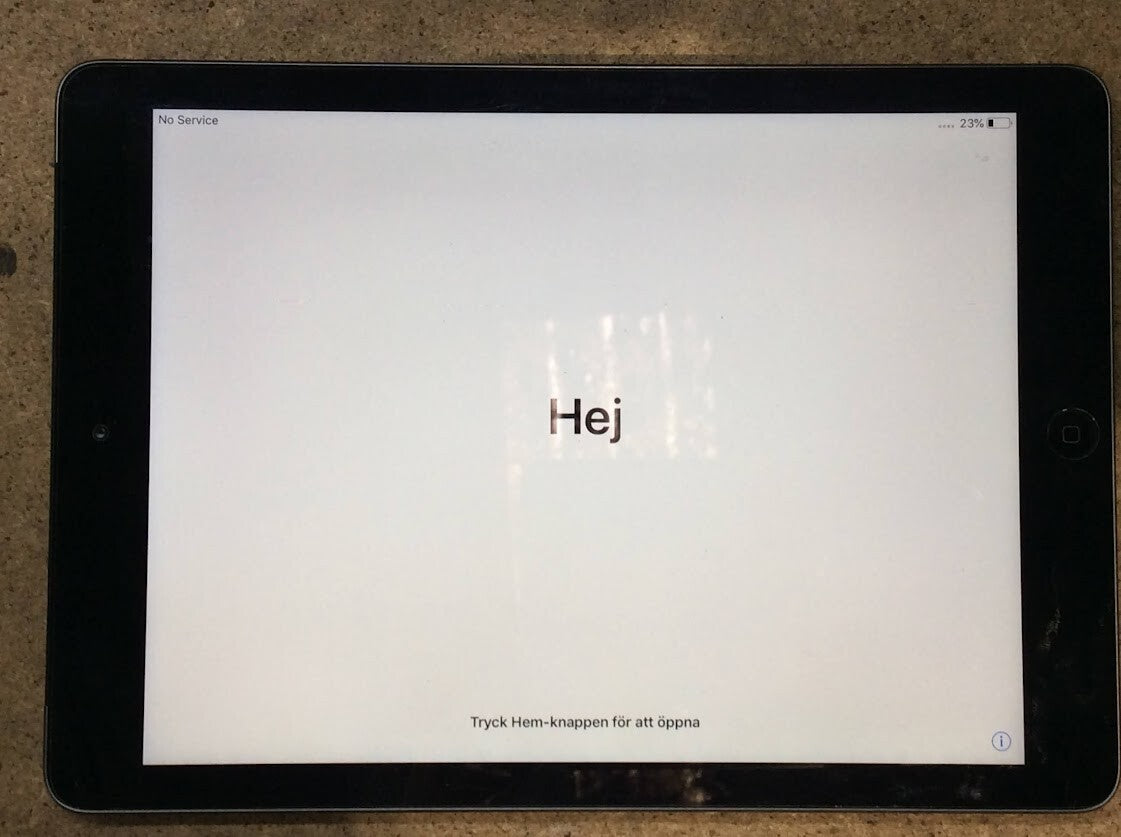 Apple iPad Air 1 Tablet 9.7'' 32GB Wi-Fi Touch Space Grey Tested Au Seller A-