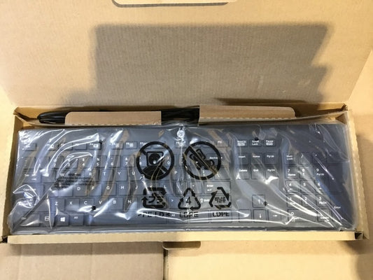 Brand New HP KBAR211 Wired Multimedia Keyboard English Black Tested Au Seller