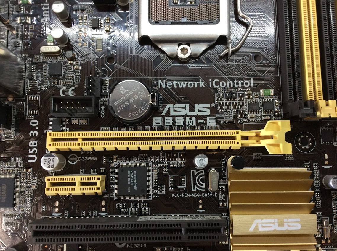 ASUS B85M-E Motherboard micro ATX DDR3 LGA 1150 VGA DP HDMI DVI Intel B85 [AU]