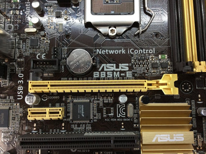 ASUS B85M-E Motherboard micro ATX DDR3 LGA 1150 VGA DP HDMI DVI Intel B85 [AU]