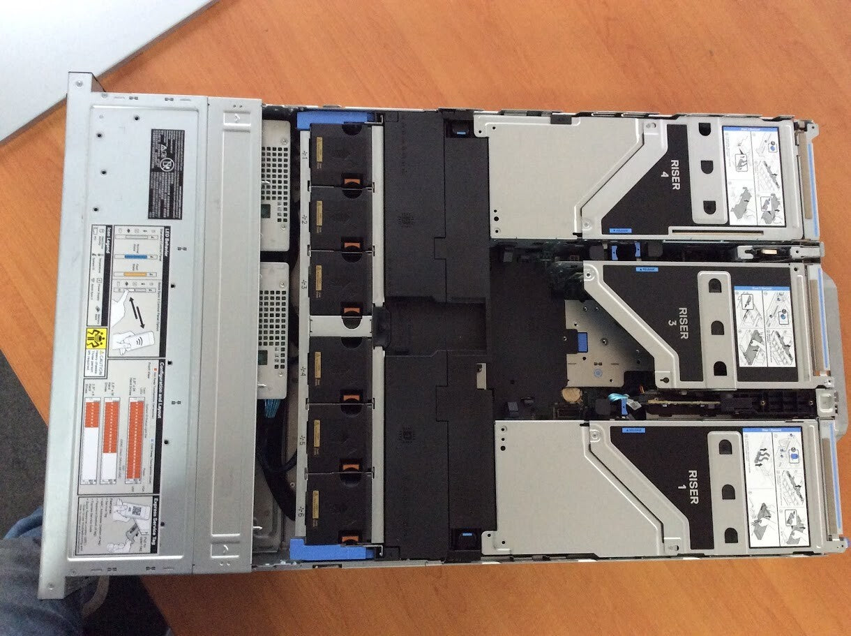 DELL POWEREDGE R750 16 bay +H755N RAID 2*1200W PSU +I350-T 2*Mellanox Connect-X