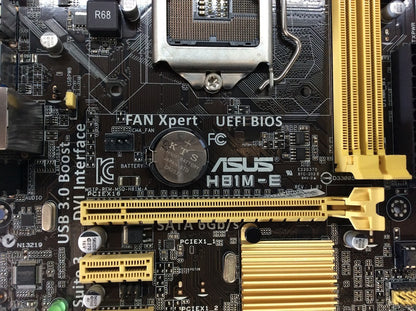 ASUS H81M-E Motherboard micro ATX DDR3 LGA 1150 VGA DVI Intel H81 [AU Seller]