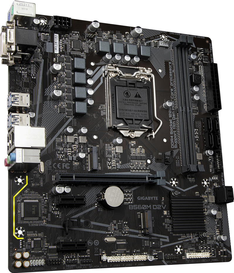 Gigabyte B560M D2V Motherboard MicroATX LGA 1200 VGA Intel B560 [AU Seller]