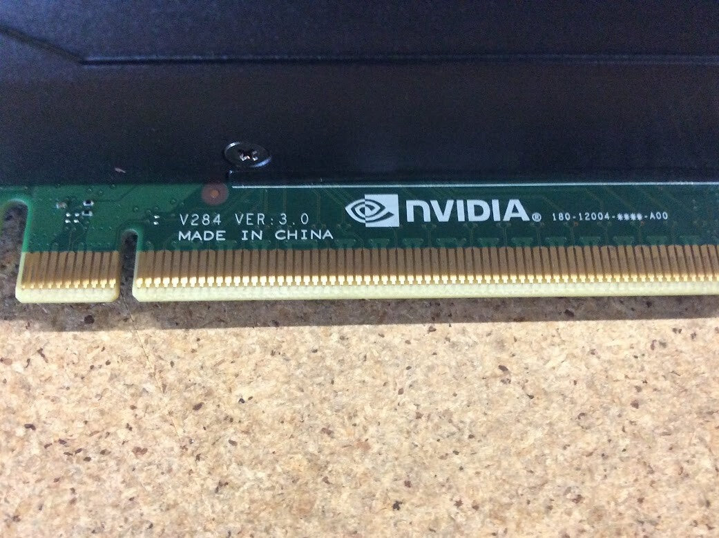 NVIDIA 180-12004-A00 Graphics Card DisplayPort HDMI DVI Tested Au Seller
