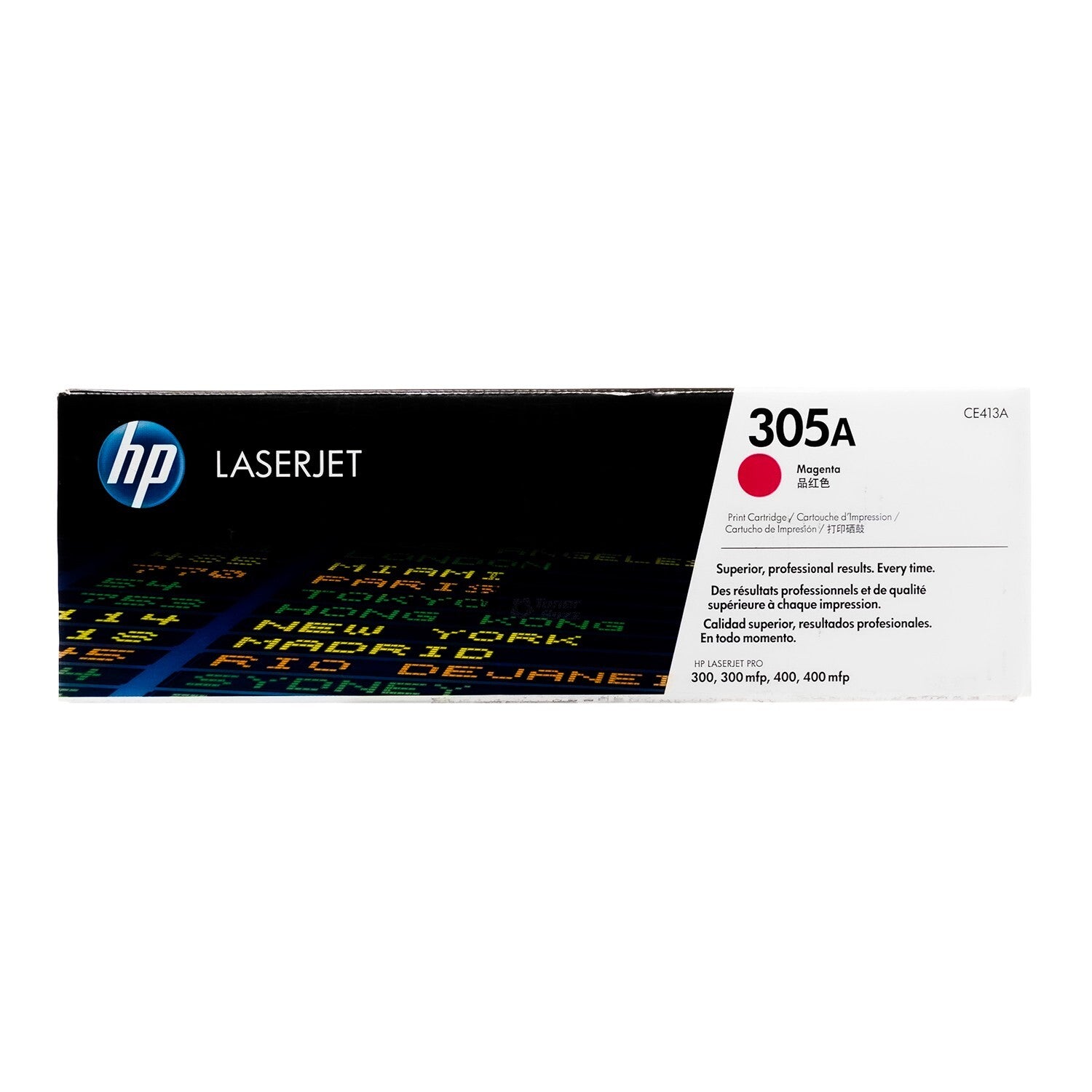 HP CE413A 305A Magenta LaserJet Toner Cartridge For 300/300 mfp/400/400 mfp