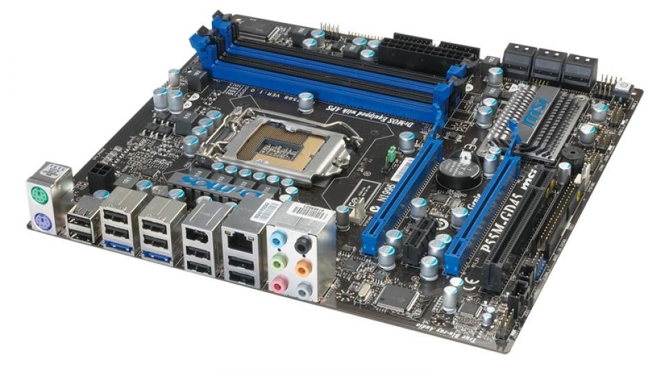 MSI P55M-GD45 Motherboard micro ATX LGA 1156/Socket H  With I/O Shield [AU]