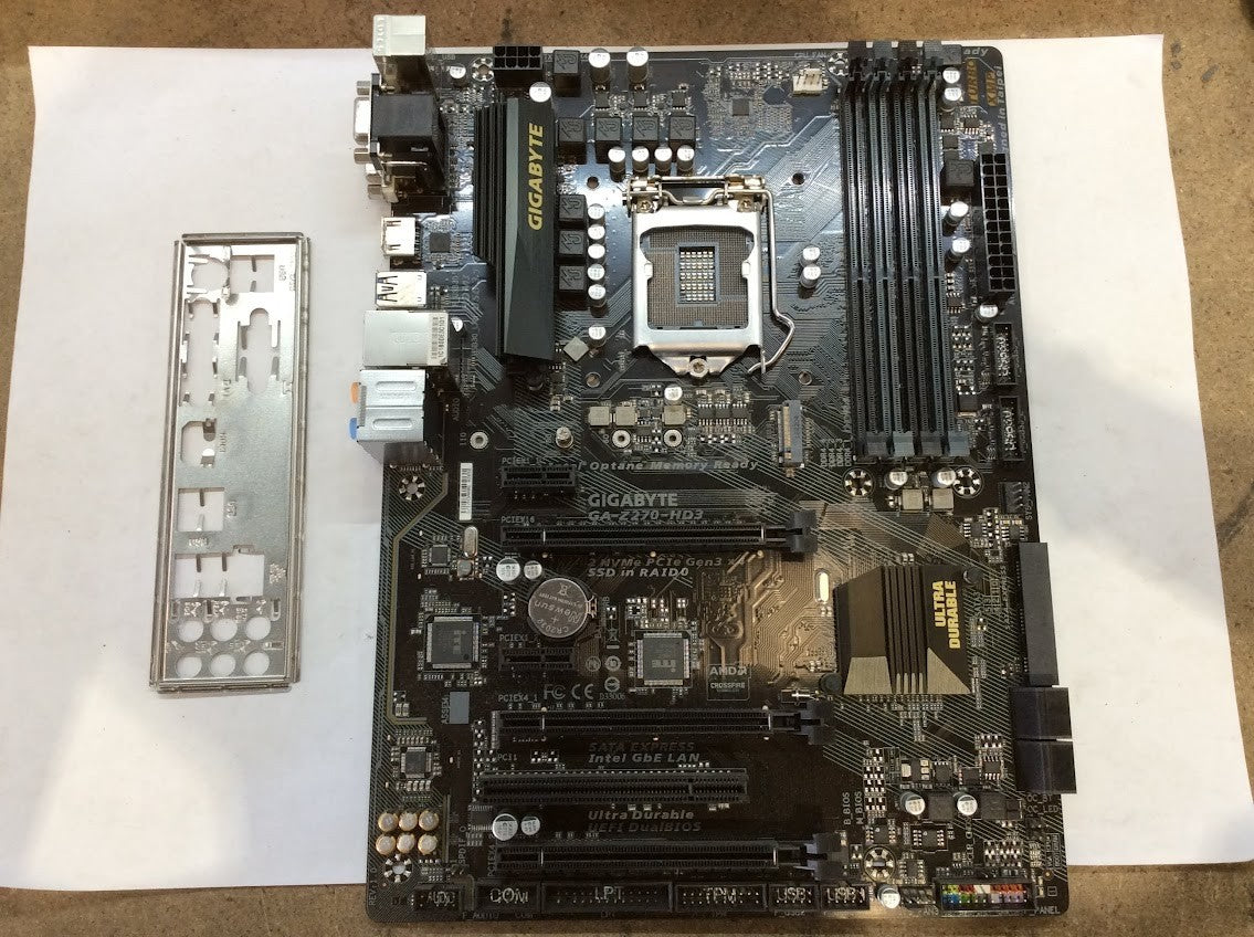 GIGABYTE GA-Z270-HD3 Motherboard ATX DDR4 LGA 1151 HDMI VGA DVI Intel Z270 [AU]