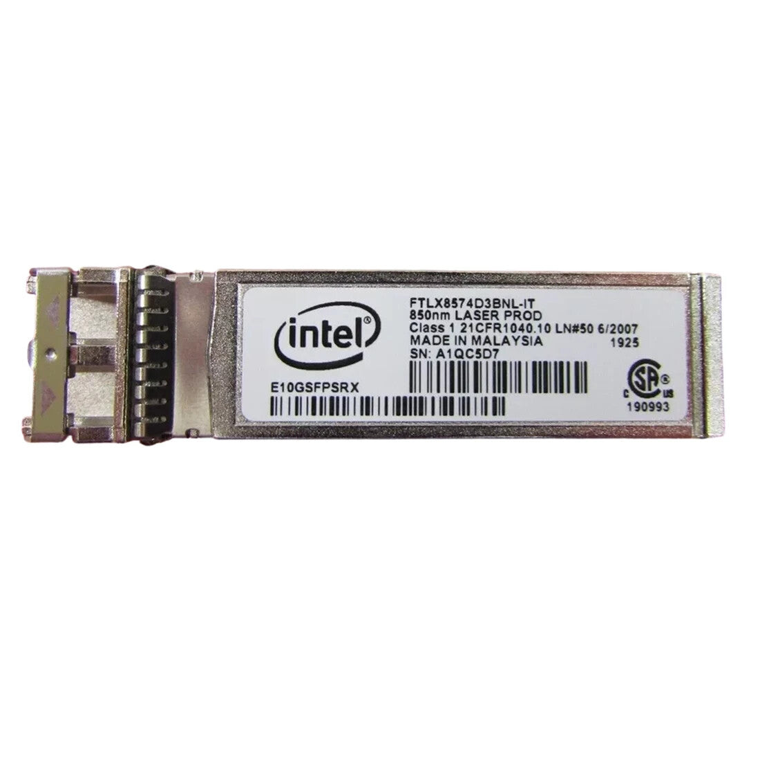 DELL E10GSFPSRX Intel FTLX8574D3BNL-IT 10gbase-sr Sfp+ SR Optics Transceiver