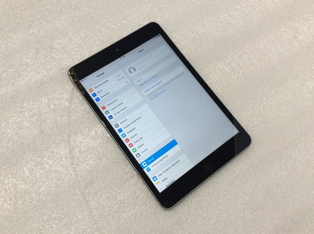 Apple iPad mini 1 A5 A1432 Tablet 7.9'' 16GB Wi-Fi Silver Touch Screen Au Stock