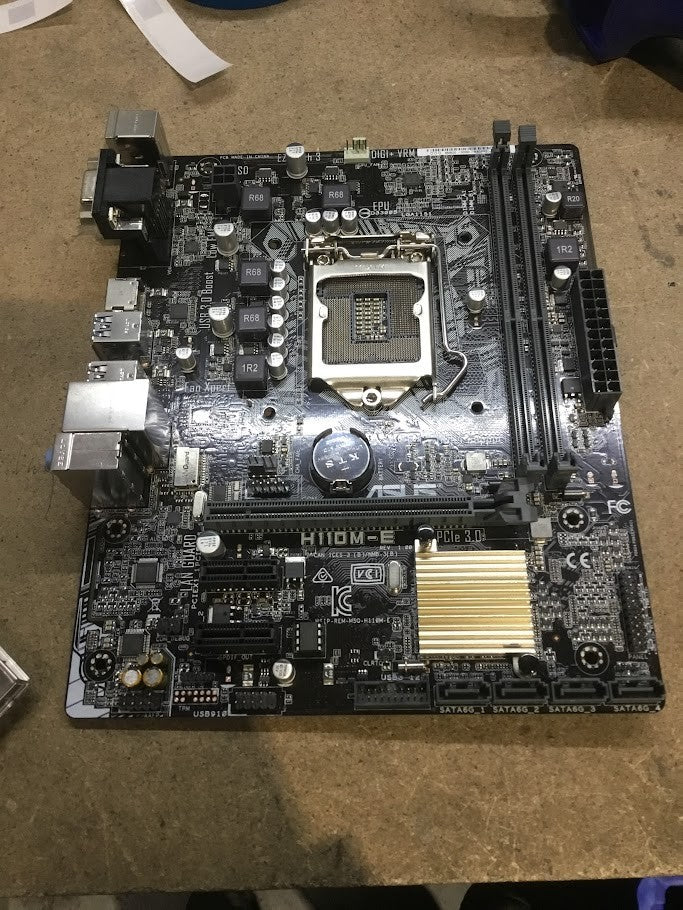 [AU Seller]ASUS H110M-E Motherboard MicroATX DDR4 LGA 1151 HDMI VGA Intel H110