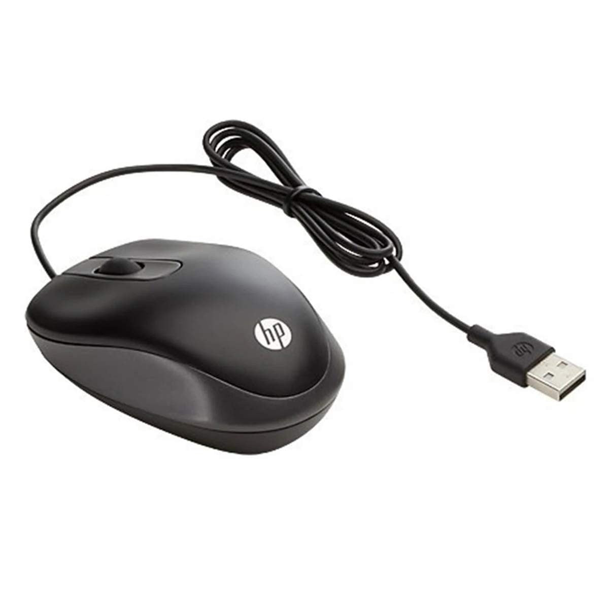 HP G1K28AA Genuine USB Mouse for PC Notebooks Laptop PC CCTV Black - Brand New