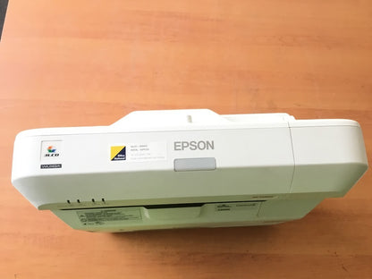 Epson EB-1450Ui Ultra Short Throw Projector - Lamp Hours 2866h With Power Cable
