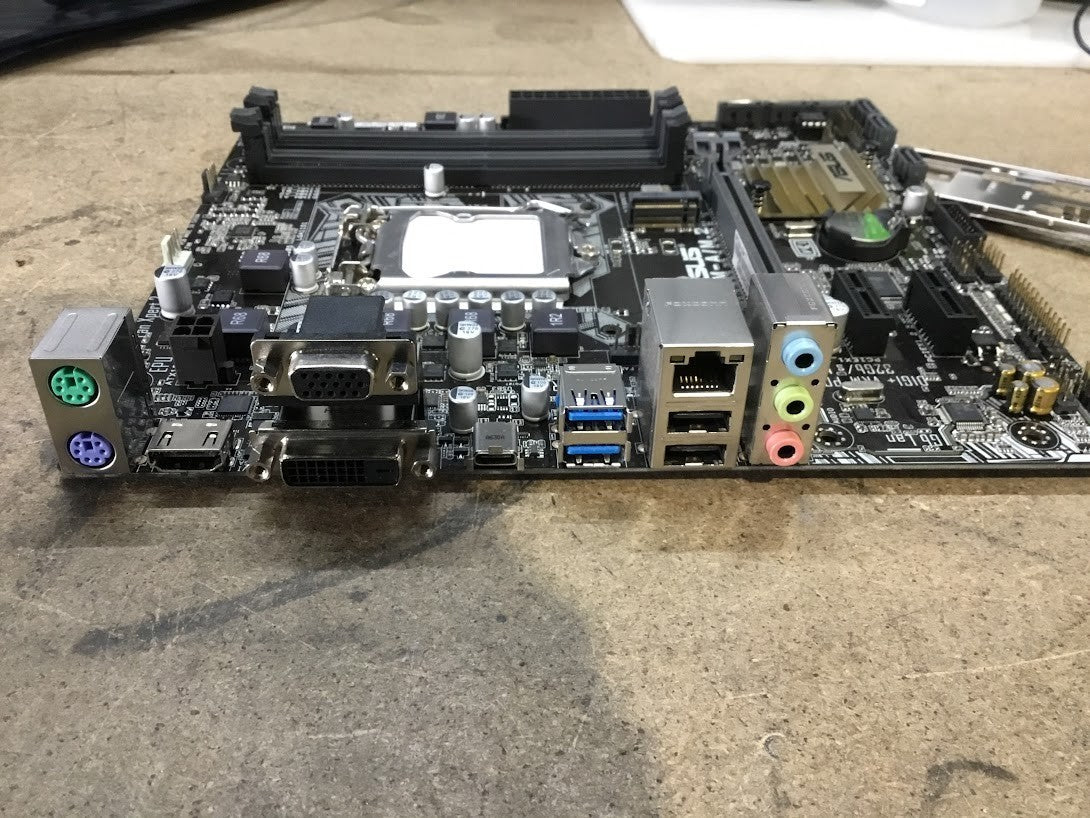 ASUS B150M-A/M.2 Motherboard mATX DDR4 LGA 1151 DVI VGA HDMI USB-C Intel B150