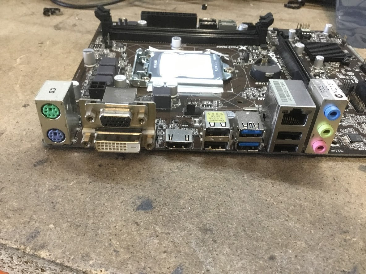 ASRock H81M-HDS Motherboard Micro ATX LGA 1150 DDR3 VGA DVI HDMI Intel H81