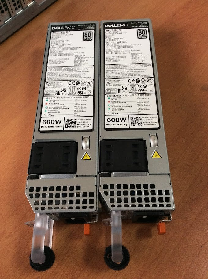 Dell EMC T350 Tower Xeon E-2324G 32GB PC4 2x240GBSSD 4x600GBHDD+2 x 600W PSU A-