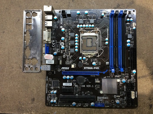 [AU Seller] MSI B75MA-P45 Motherboard DDR3 microATX LGA 1155 VGA DVI Intel B75
