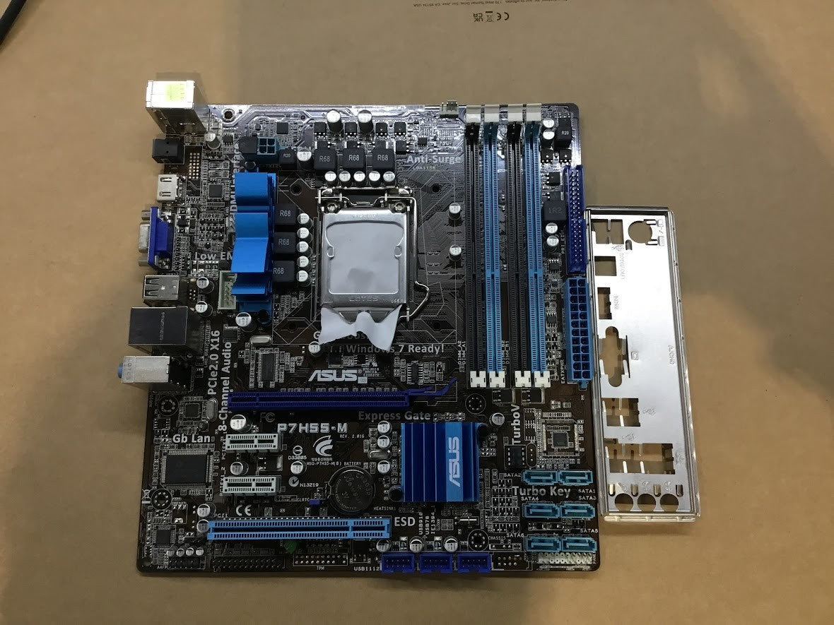ASUS P7H55-M Motherboard micro ATX LGA 1156 VGA HDMI USB3.0 Intel H55 Au Seller