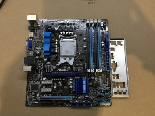 ASUS P7H55-M Motherboard micro ATX LGA 1156 VGA HDMI USB3.0 Intel H55 Au Seller