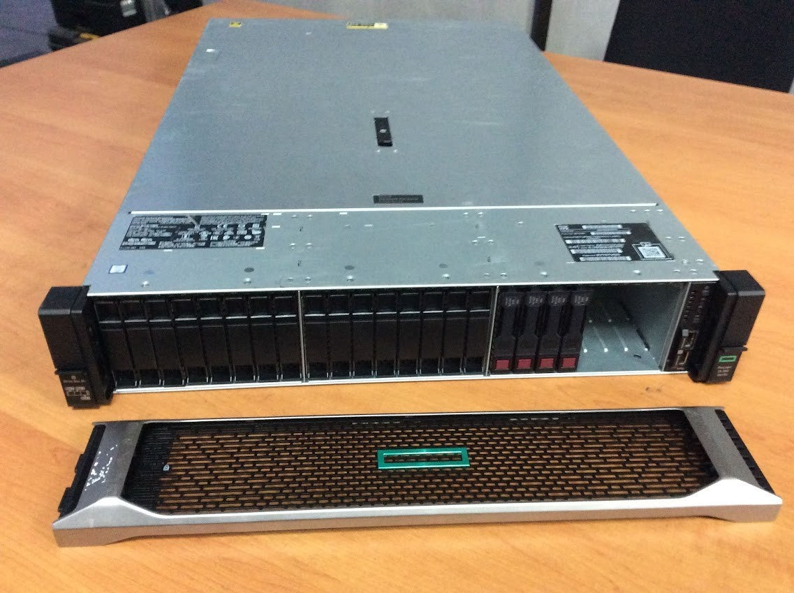 HP Proliant DL380 Gen10 Rack Server 2 x Gold 5120@2.2GHz 32GBRAM 4x450GBHDD A-