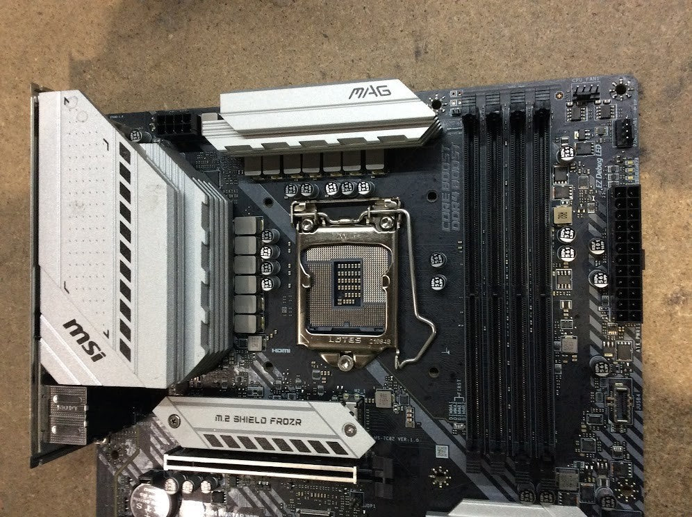 MSI MAG B460M MORTAR WIFI Motherboard microATX LGA 1200 DP HDMI USB-C Intel B460