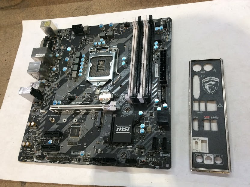 MSI B250M BAZOOKA Motherboard micro ATX DDR4 LGA 1151 HDMI USB-C Intel B250 [AU]