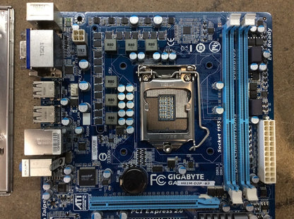 [AU]GIGABYTE GA-H61M-D2P-B3 Motherboard DDR3 microATX LGA 1155 VGA DVI Intel H61