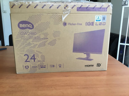 BenQ GW2480-T 23.8" Eye-care Stylish IPS Monitor Black Tested [AU Seller] A-