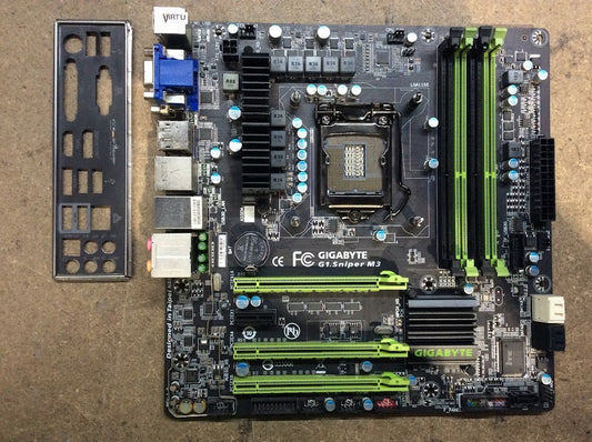 [AU] GIGABYTE G1.Sniper M3 Motherboard microATX DDR3 LGA 1155 VGA DVI HDMI DP