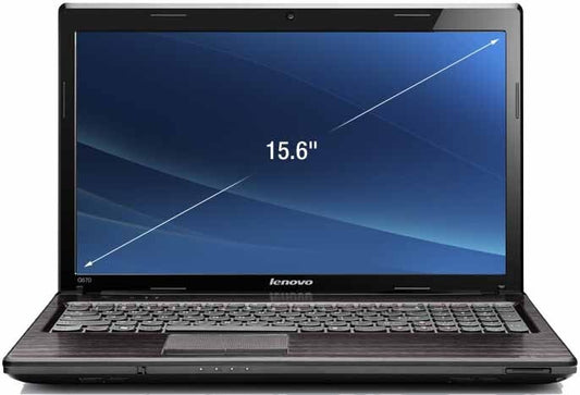 Lenovo Essential G570 Laptop 15.6'' i5-2410M 8GBRAM 640GBHDD HDMI VGA Black B