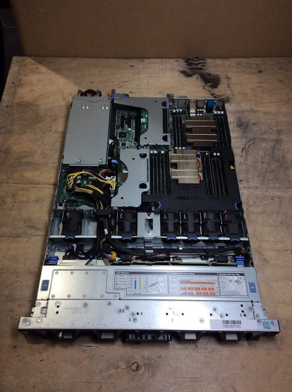 Dell PowerEdge R440 2 x Xeon Bronze 3104+2*PSU+8GB PC4+4 Ports Network Card A-