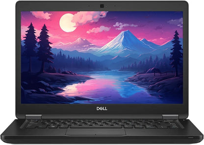 DELL Latitude 5490 Laptop 14'' i5-8350U@1.70GHz 8GBRAM 256GBSSD USB-C HDMI VGA B