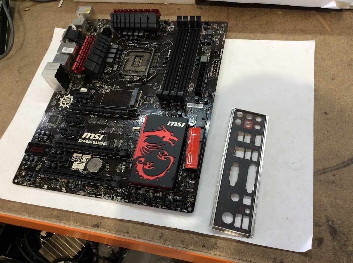 MSI Z87-G45 GAMING Motherboard ATX LGA 1150 DDR3 HDMI VGA DVI Intel Z87 [AU]