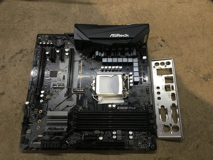 Asrock B360M Pro4 Motherboard microATX LGA 1151 DVI VGA HDMI Intel B360 Au Stock