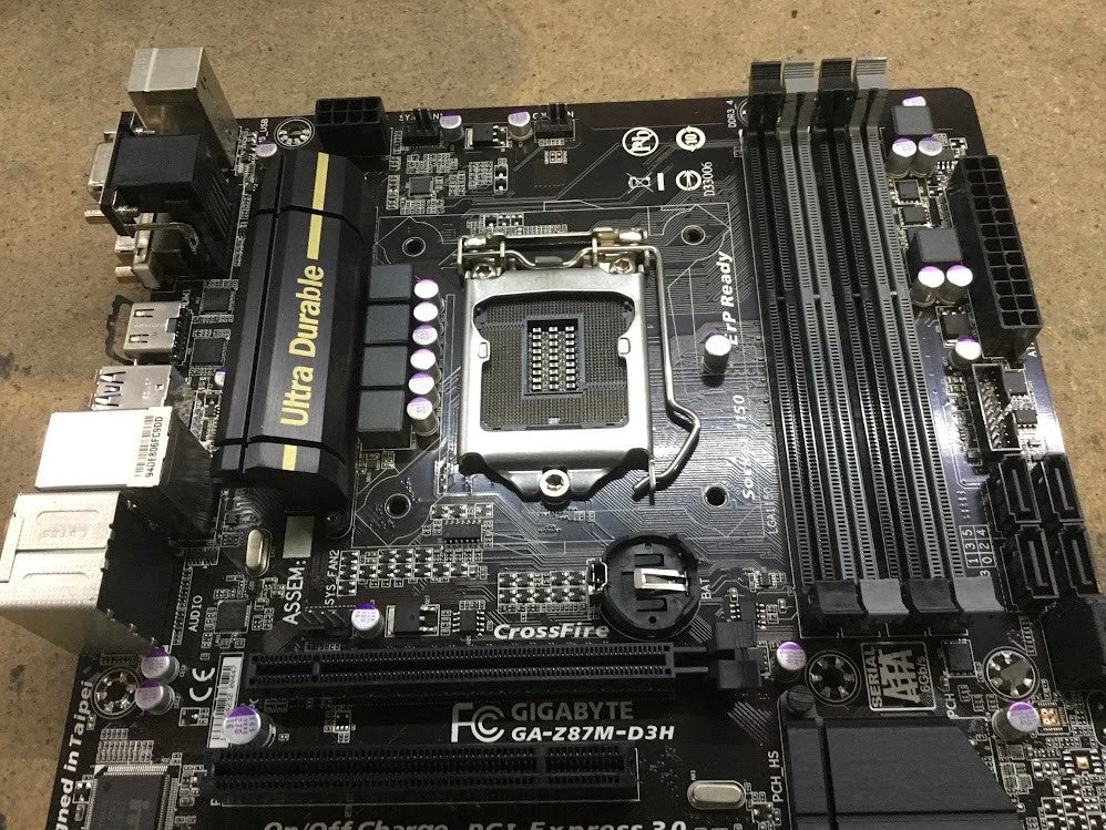 [AU] GIGABYTE GA-Z87M-D3H Motherboard DDR3 mATX LGA 1150 DVI VGA HDMI Intel Z87