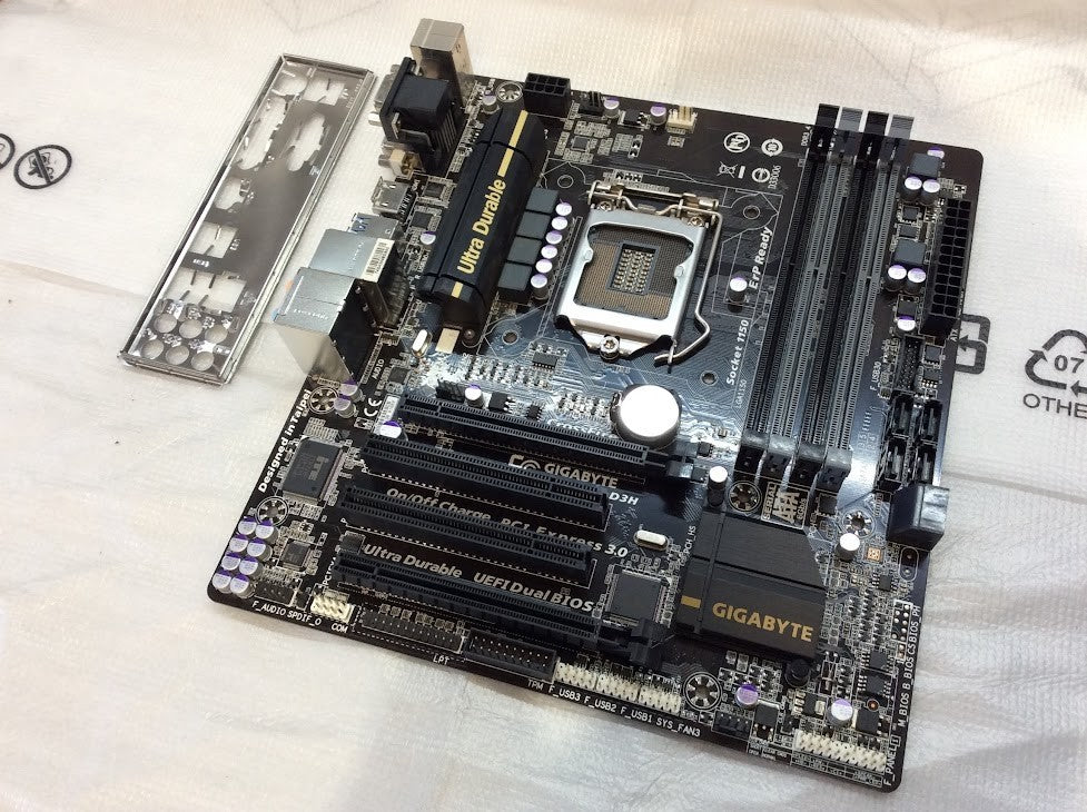 GIGABYTE GA-H87M-D3H Motherboard microATX DDR3 LGA 1150 VGA DVI HDMI Intel H87