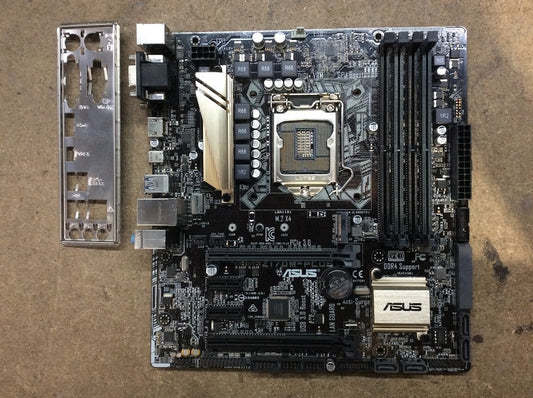 ASUS Z170M-PLUS Motherboard DDR4 microATX LGA 1151 DVI VGA HDMI USB-C Intel Z170