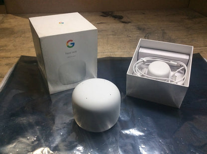 Google Nest Wifi Point H2E WIFI Access Point Range Extender+Box+Charger [AU]