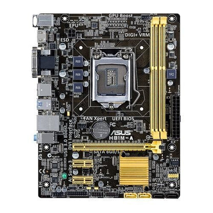 ASUS H81M-A Motherboard microATX LGA 1150 DDR3 USB3.0 VGA DVI HDMI Intel H81