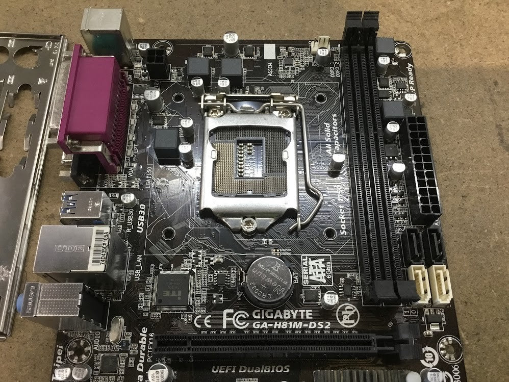[AU Stock] GIGABYTE GA-H81M-DS2 Motherboard DDR3 microATX LGA 1150 VGA Intel H81